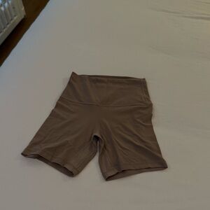 Lululemon align shorts - 6in taupetastic